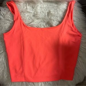 NWOT SHEIN Hot Pink Tank Top Crop Top